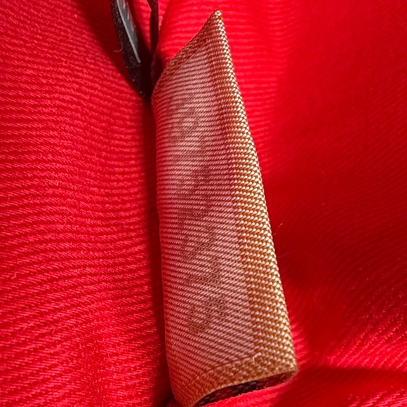 Dooney & Bourke Blue Cara Leather Tote | Python-Texture Shoulder Bag - Picture 15 of 16